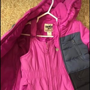 OshKosh 2 piece snow set